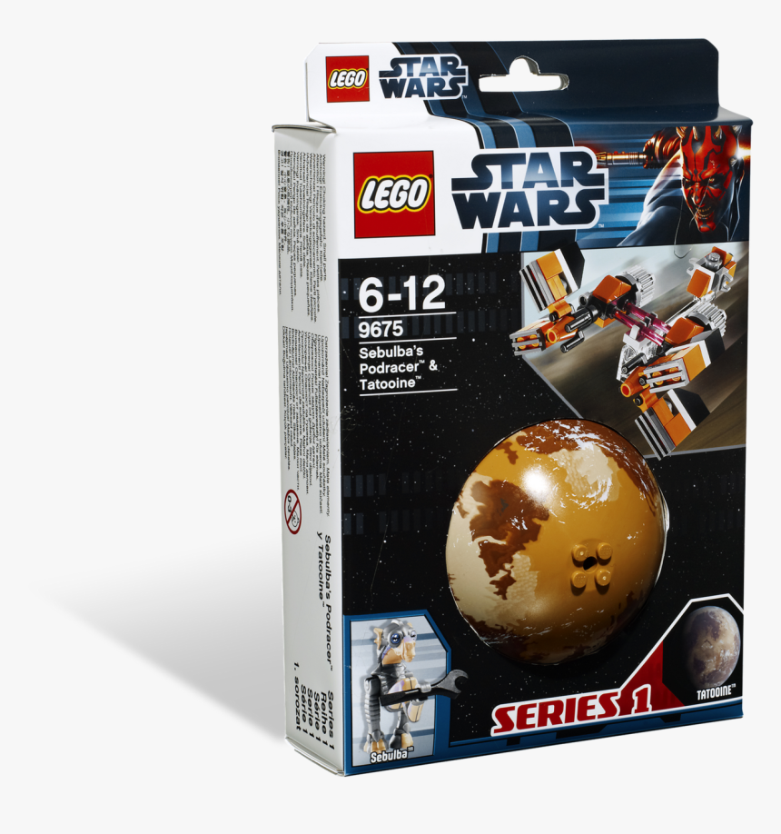 9675 Sebulba S Podracer & Tatooine , Png Download - Lego 9675, Transparent Png