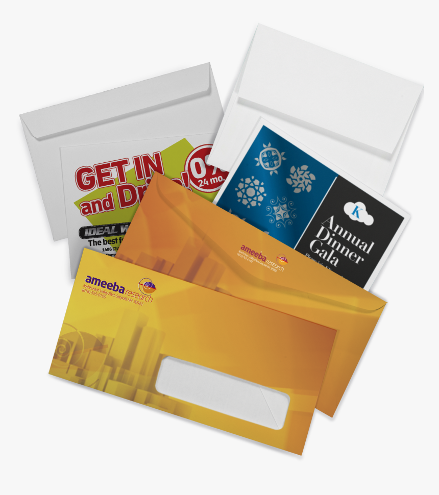 Envelopes Printed, HD Png Download