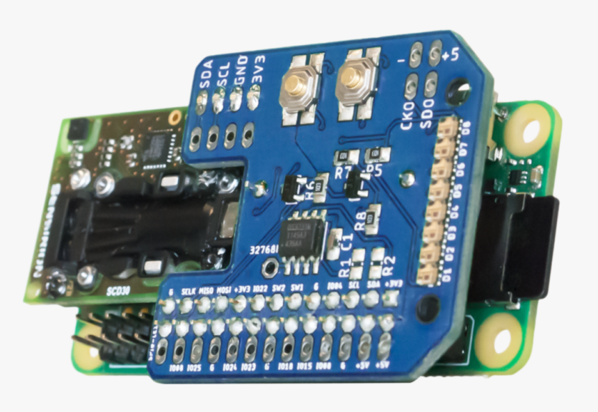 Co2 Logger Development Kit - Co2 Logger Raspberry Pi, HD Png Download