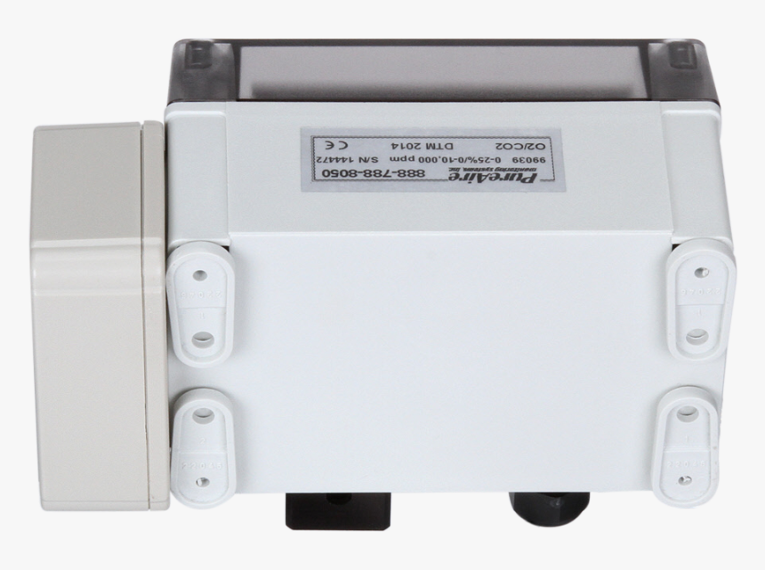 Pureaire Dual O2/co2 Monitorside View - Laser Printing, HD Png Download