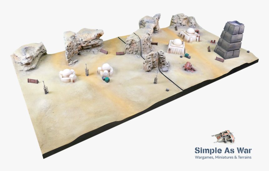 Tatooine Board Star Wars Legion - Illustration, HD Png Download