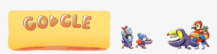 Google Holidays 2017 Doodle, HD Png Download