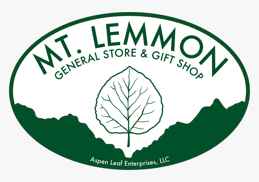 Cropped Mt Lemmon General Store Logo Website - Mt Lemmon General Store & Gift Shop, HD Png Download
