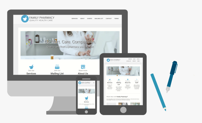 Create A Fully Responsive Pharmacy Website With Snaprx - Assistant, HD Png Download
