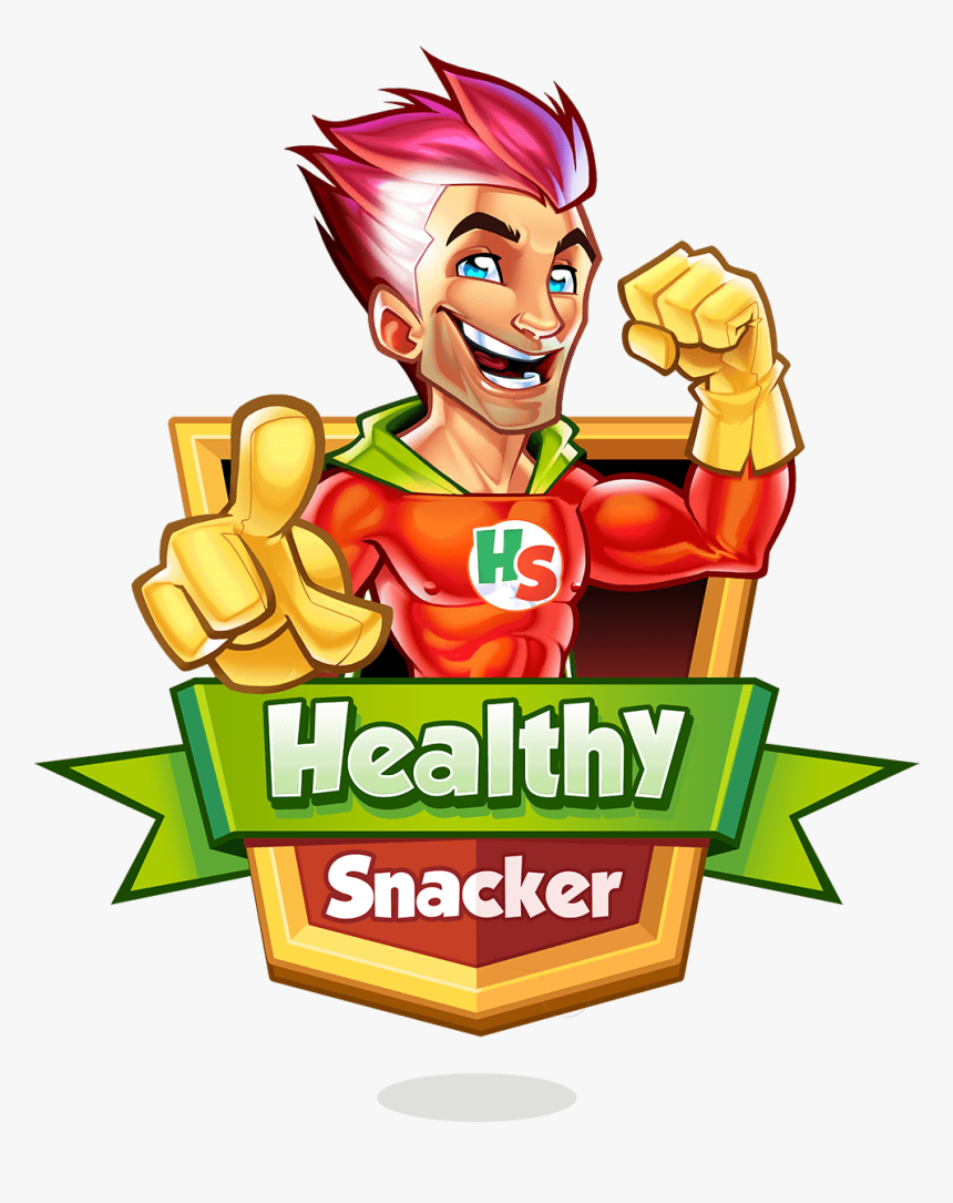 Snack Logo Design - Healthy Mascot, HD Png Download
