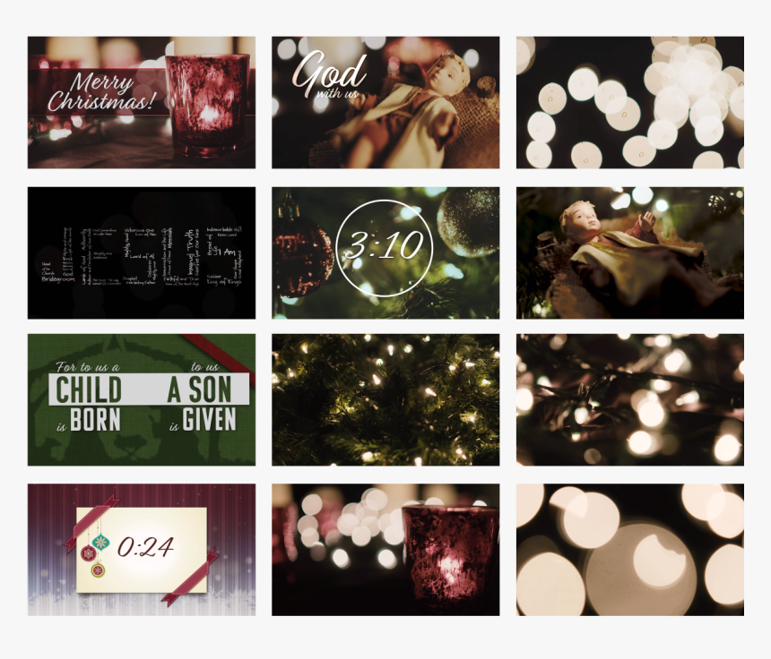 Grid1 - Christmas Tree, HD Png Download