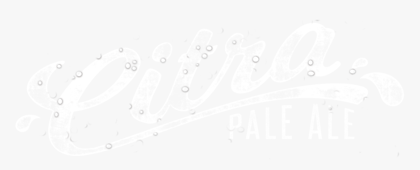 Citra Pale Ale - Calligraphy, HD Png Download