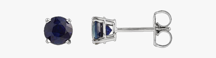 Sapphire Stud Earrings - Earrings, HD Png Download