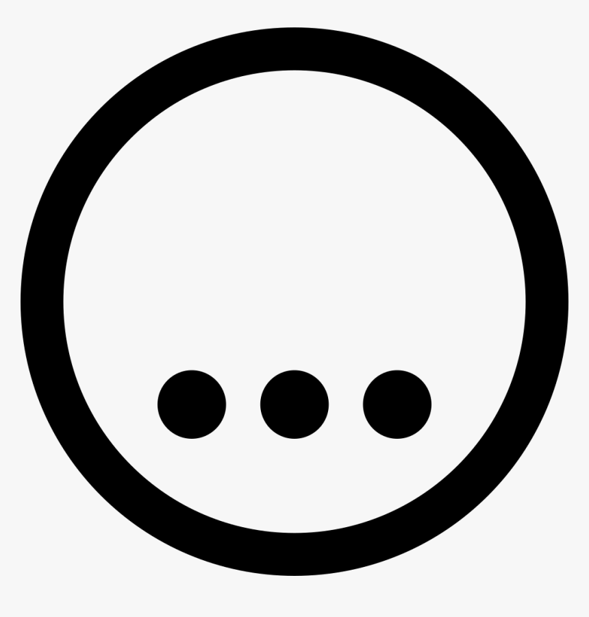 Three Points Bottom - Surprised Icon, HD Png Download