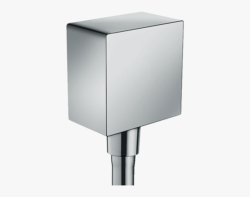 Wall Outlet Square With Non-return Valve - Hansgrohe Fixfit Square, HD Png Download