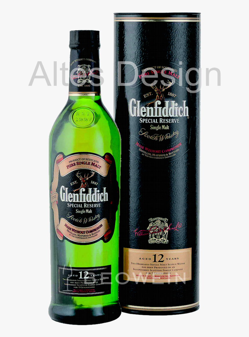 Whisky Glenfiddich, HD Png Download