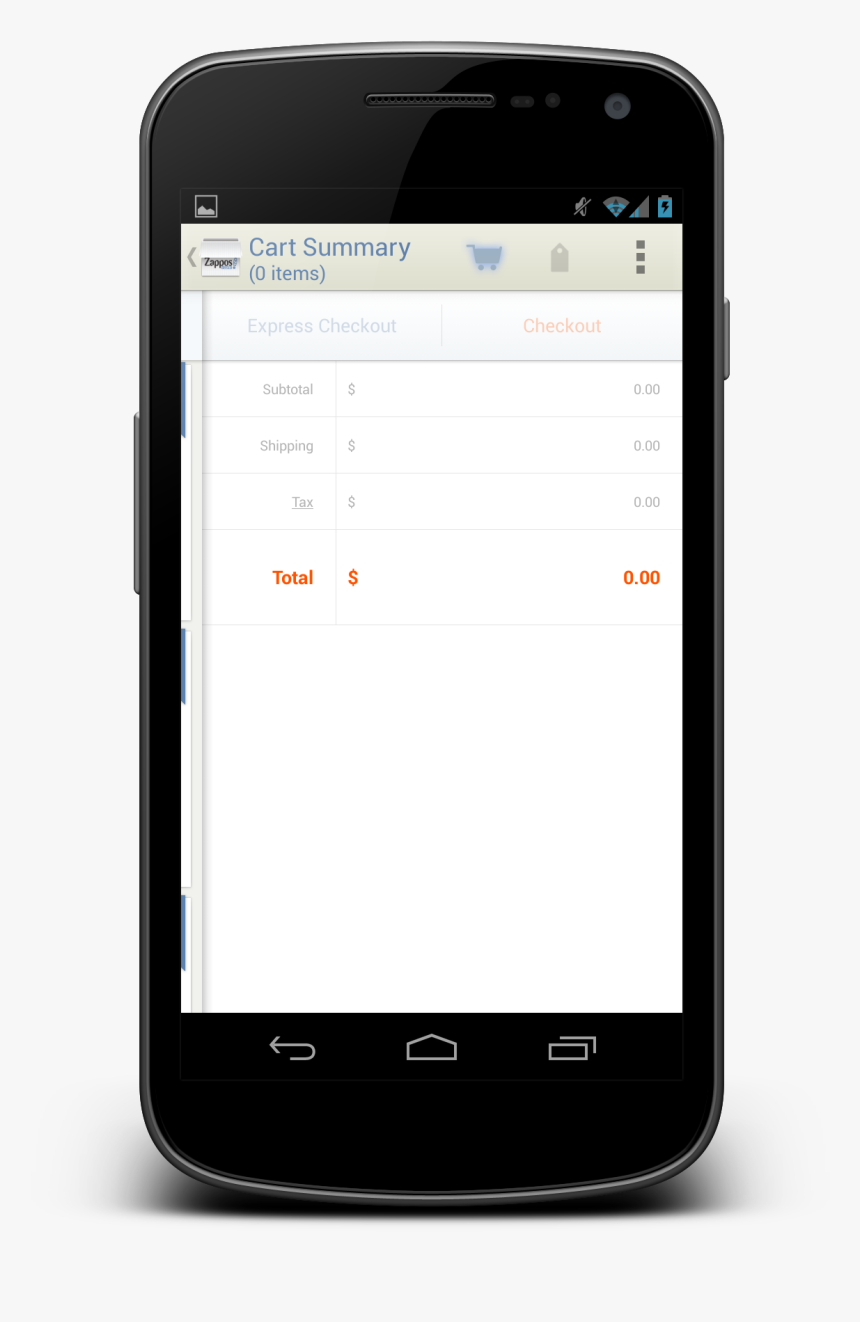 Galaxy Nexus 2013 1 23 10 45 - Phone With Shadow Png, Transparent Png