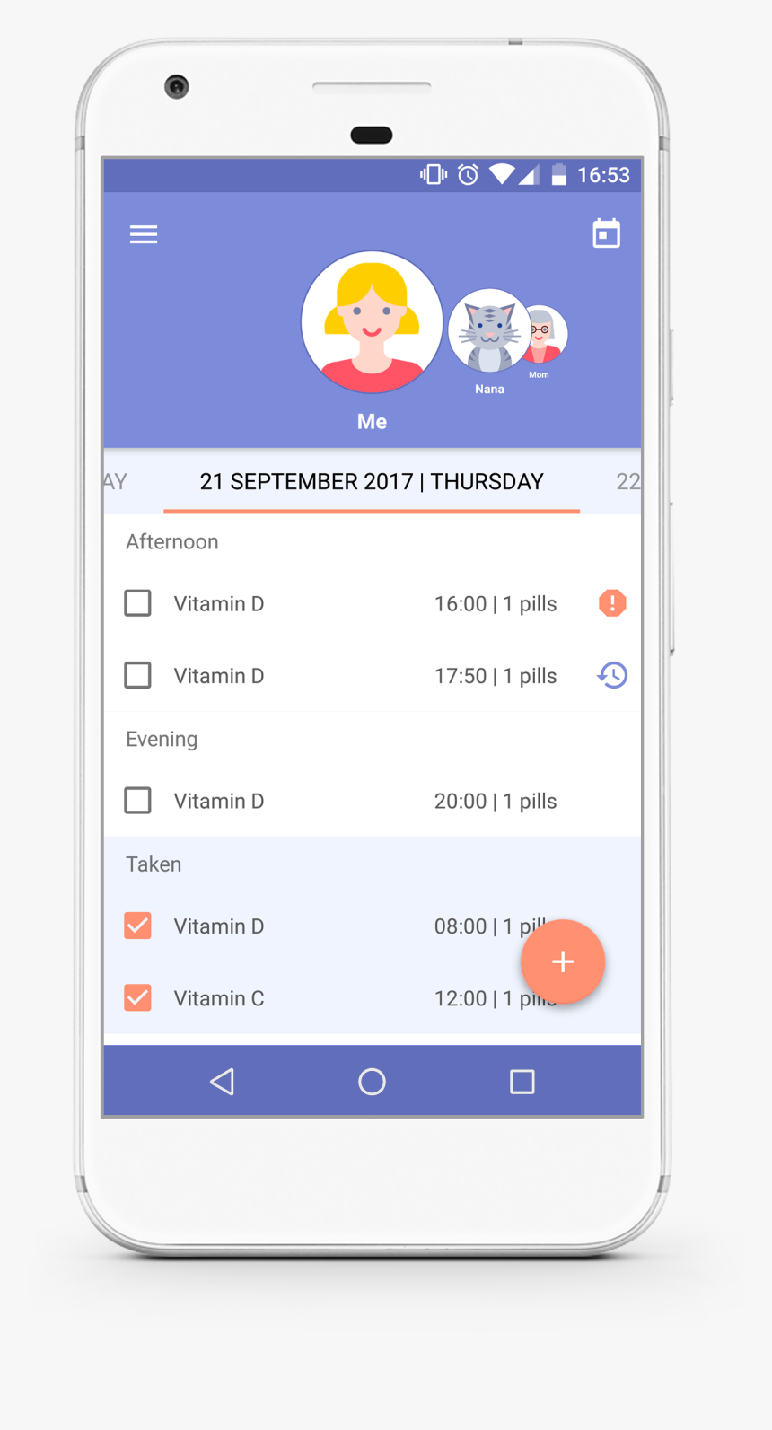 Handy Pills Reminder & Medication Tracker - Medication Reminder And Pill Tracker, HD Png Download