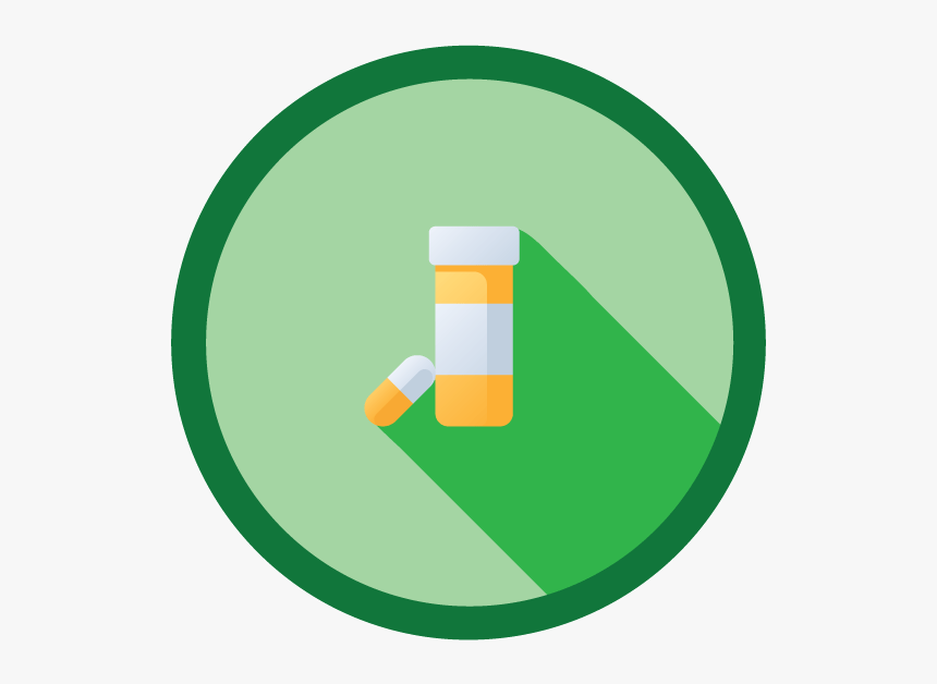 Prescription Bottle Icon - Graphic Design, HD Png Download