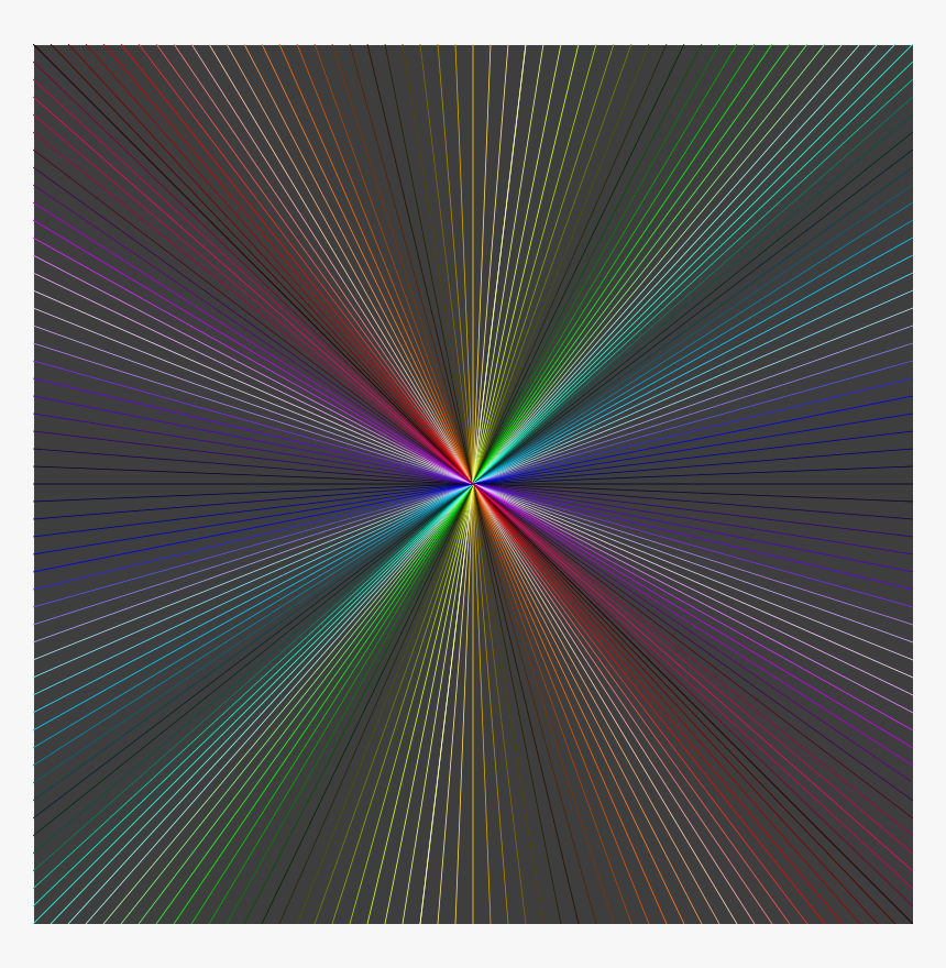 Square Rainbow - Fractal Art, HD Png Download