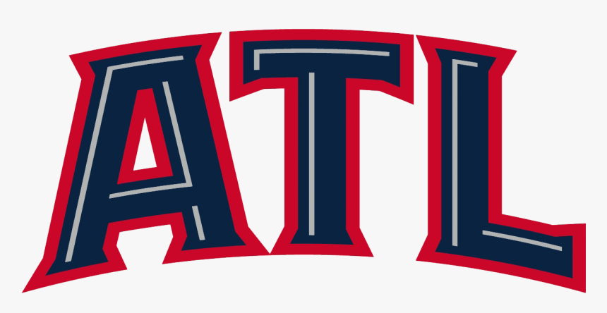 Atlanta Hawks Png File - Atlanta Hawks Text Logo, Transparent Png