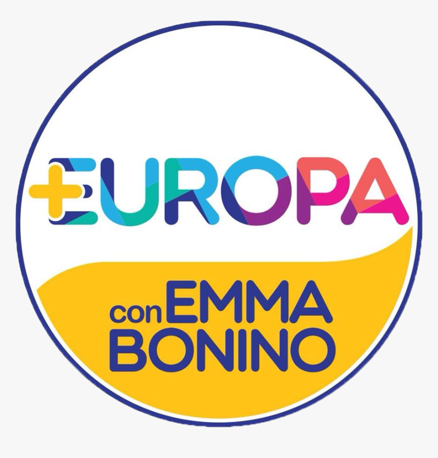 Più Europa Con Emma Bonino - Europa Con Emma Bonino, HD Png Download