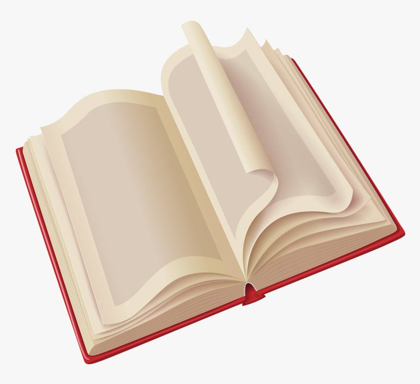 Open Book Illustration, HD Png Download