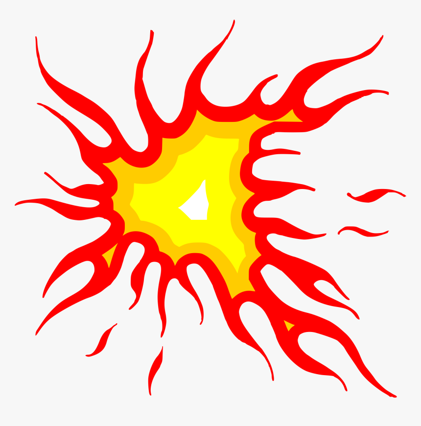 6 Cartoon Fire Flame Elements Vector 0 - Illustration, HD Png Download
