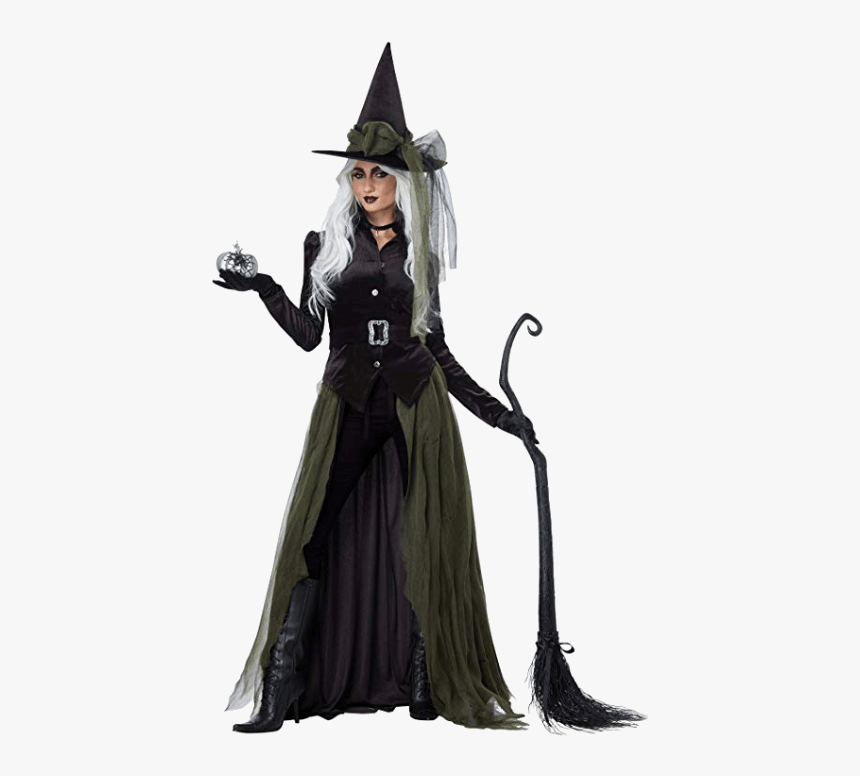 Adult Witch Black Halloween Costumes - Halloween Costumes For Women Witch, HD Png Download