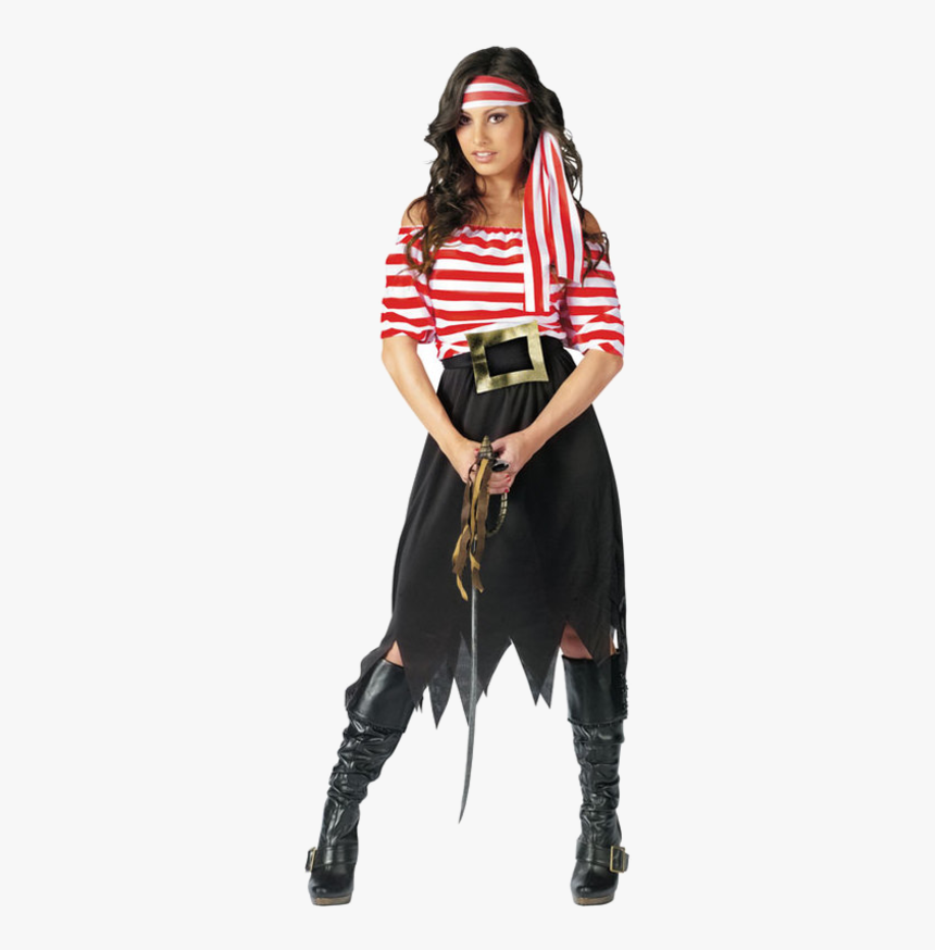 Clip Art Halloween Costumes Pirate Girls - Womens Pirate Halloween Costumes, HD Png Download