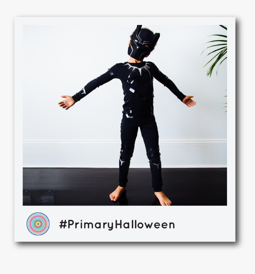 Black Panther Diy Halloween Costumes For Kids - Halloween Costumes Black Panther Boy, HD Png Download