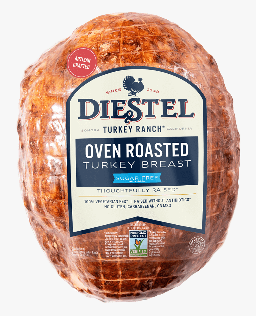 Transparent Gmo Free Png - Diestel Oven Roasted Turkey Breast, Png Download