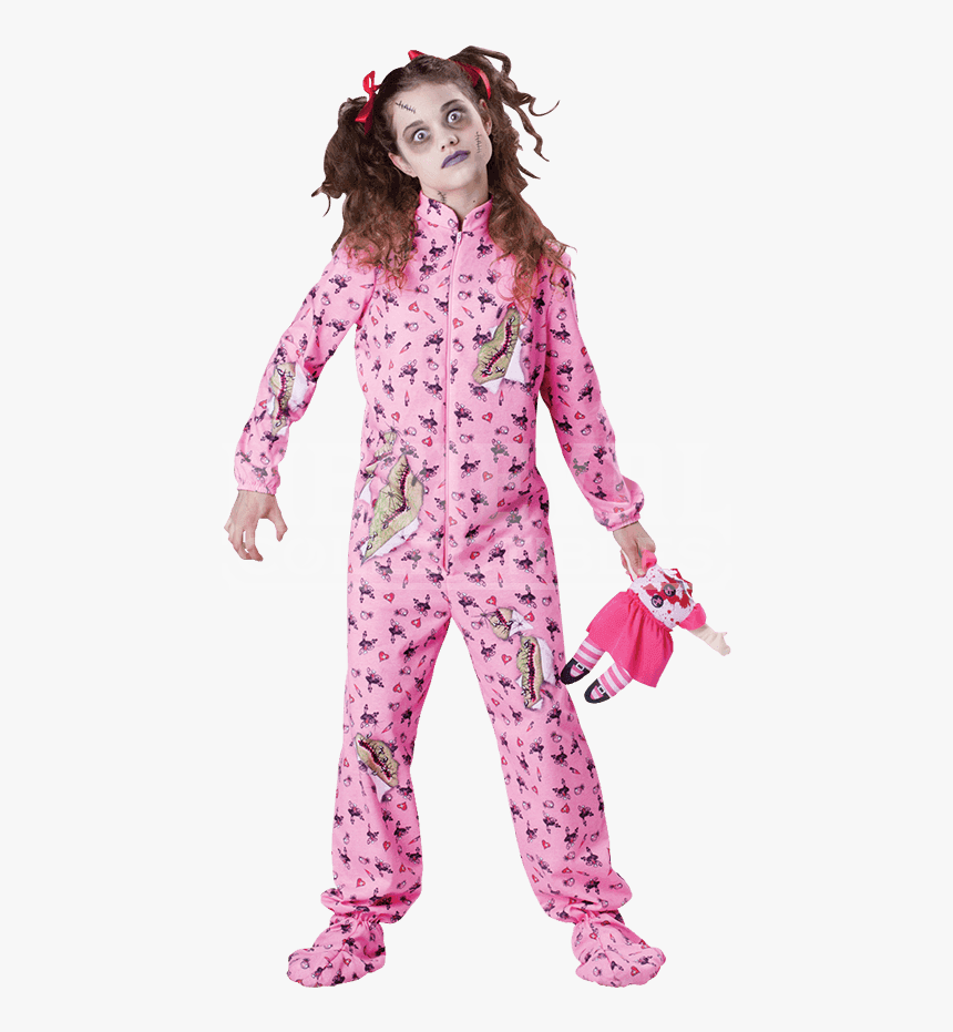 Transparent Zombie Girl Clipart - Scary Halloween Costume Ideas For Teenage Girl, HD Png Download