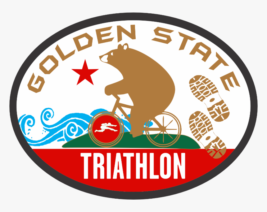 The Golden State Triathlon - Circle, HD Png Download