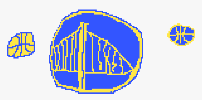 Golden State Pixel Art, HD Png Download