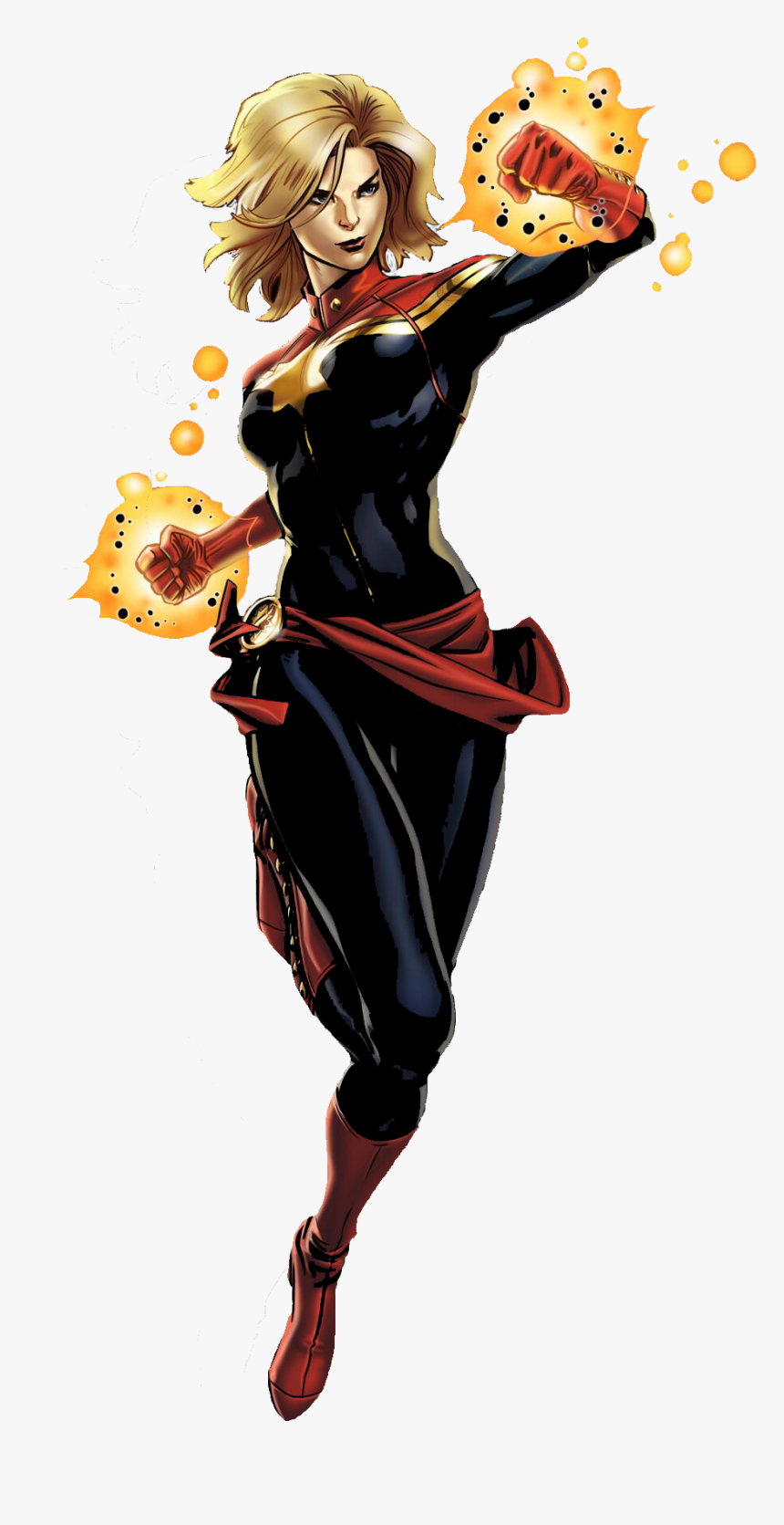 Marvel Avengers Alliance Captain Marvel, HD Png Download