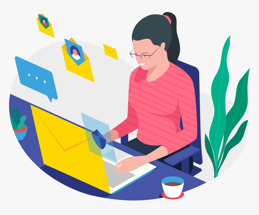 Funciones De Un Correo Electronico, HD Png Download