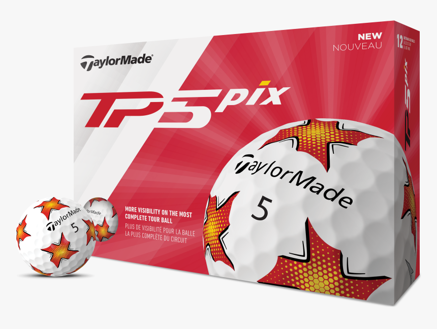 Taylormade Pix Golf Balls, HD Png Download