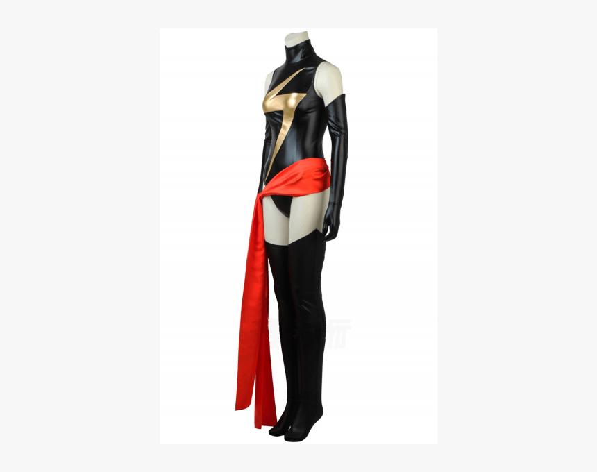 Marvel Captain Marvel Carol Danvers Cosplay Costume - Captain Marvel Sexy Costume, HD Png Download