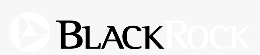 Blackrock 01 Logo Black And White - Graphics, HD Png Download