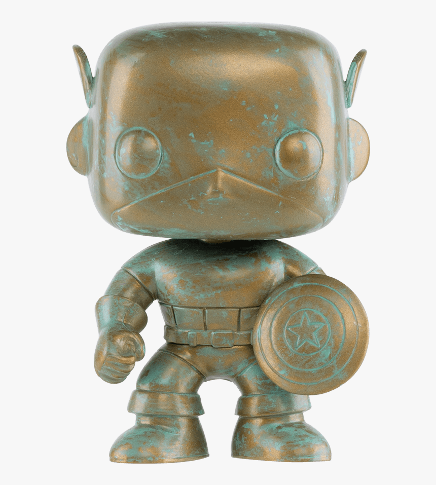 Captain America Patina Funko Pop, HD Png Download