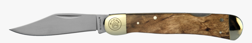 Maple Burl Lock Back - Hunting Knife, HD Png Download
