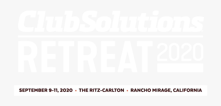 Club Solutions Retreat 2020 Logo - Poster, HD Png Download