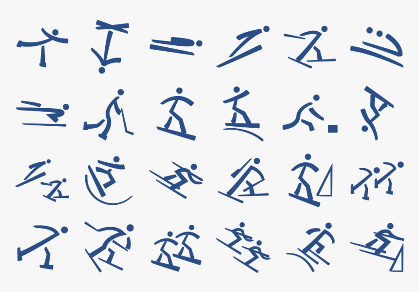 Pictogram Olympic Winter, HD Png Download