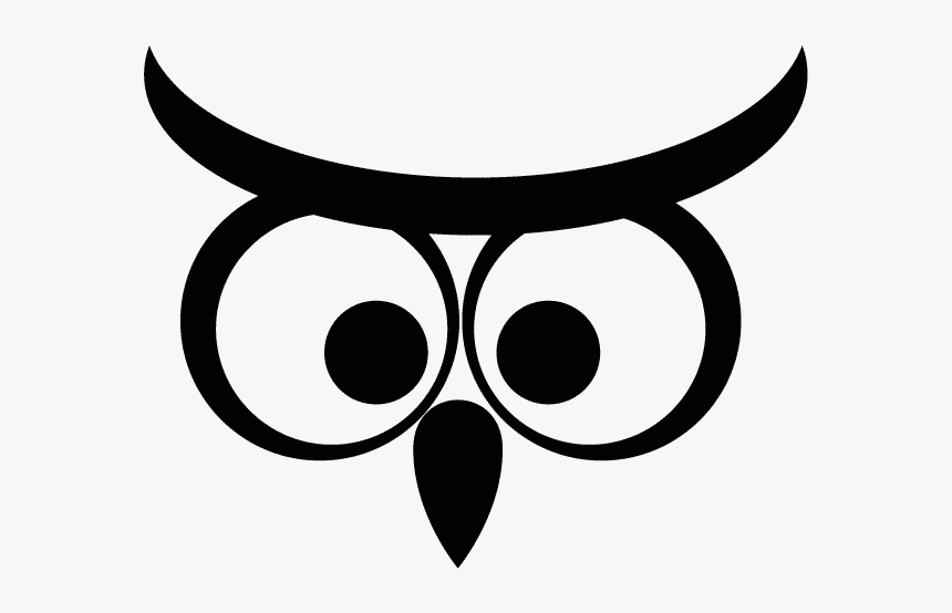Easy Cartoon Owl Head, HD Png Download