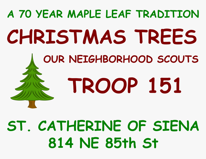 Christmas Tree, HD Png Download