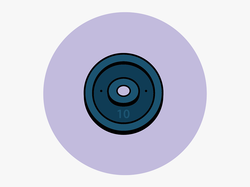 Weight Icon - Abecedario Disney, HD Png Download