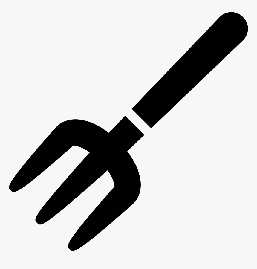Pitchfork Filled Icon - Pitchfork Icon, HD Png Download