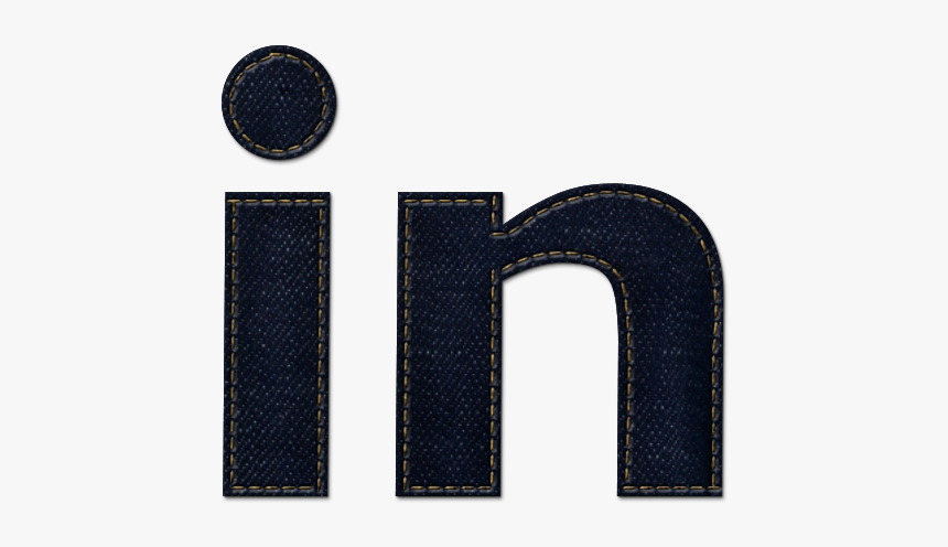 Linkedin, Logo, Denim, Social, Jean Icon - Linkedin Icon, HD Png Download