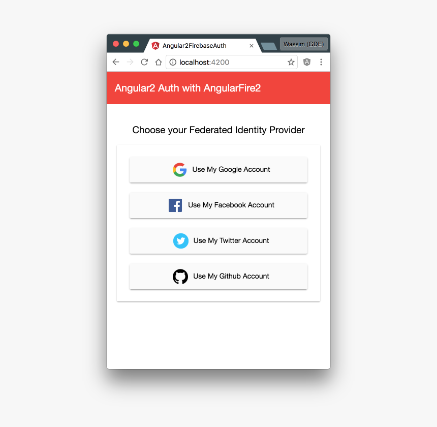 Firebase Google Auth Angular, HD Png Download