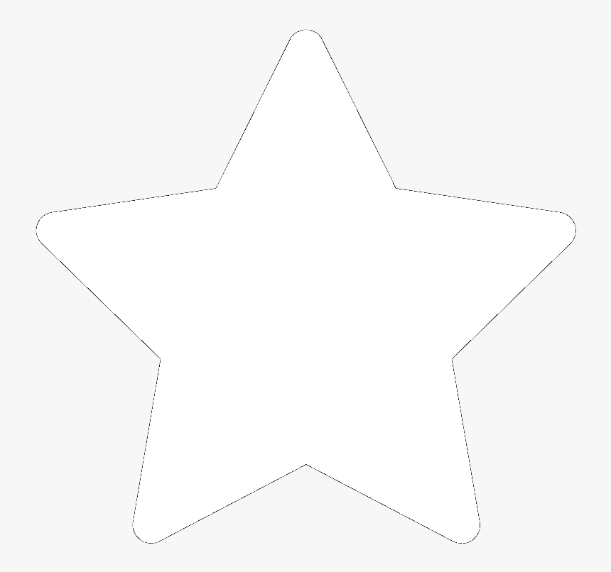 Symbol Star - Line Art, HD Png Download