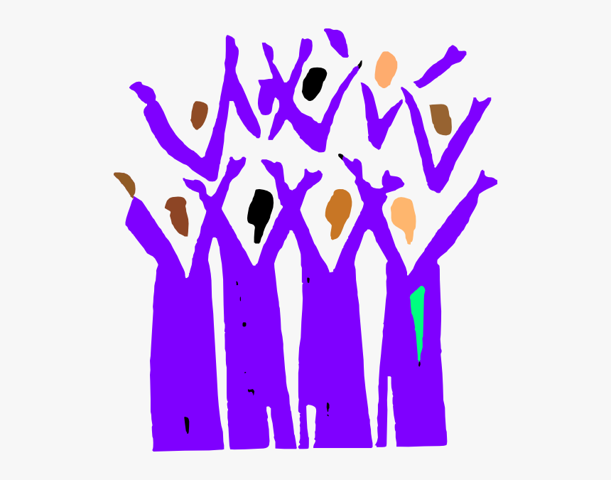 Choir Clipart Gospel Choir - Gospel Choir Clipart, HD Png Download
