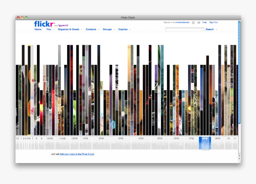 Flickr Clock, HD Png Download