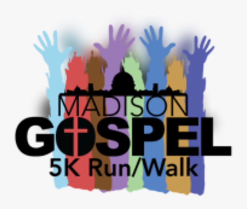 Madison Gospel 5k - Graphic Design, HD Png Download
