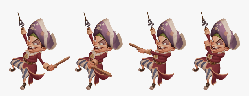 13 Character Hook Variations Hooksheroes Thumbnail - Hook's Heroes Slot Png, Transparent Png
